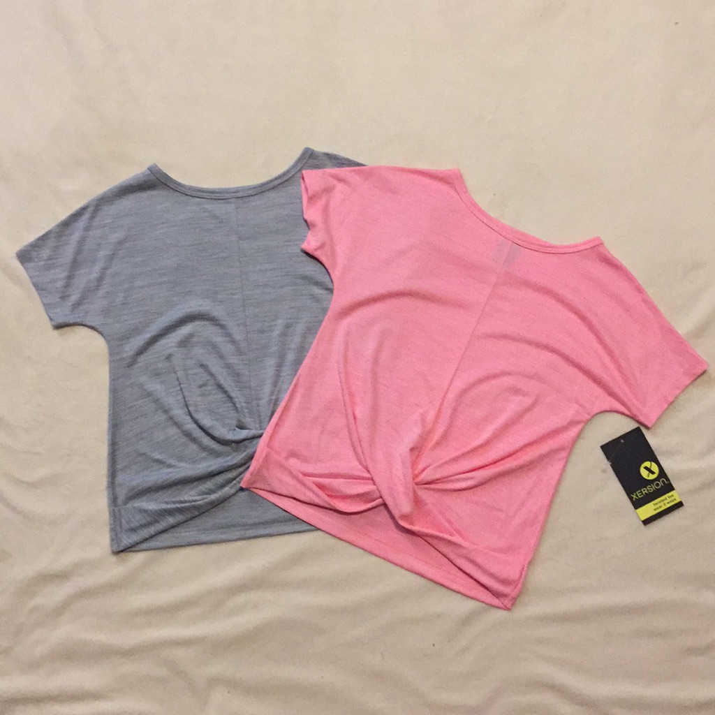 Xersion Twisted Tee Bundle
